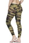 Derya Kurşun Kadın Kamuflaj Desenli Uzun Tayt - 443