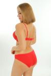 Kadın Kırmızı  Sütyen Takım Push Up - NIC_100_17