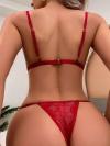 For Dreams Kadın Kırmızı İç Çamaşır Takımı - 8457R