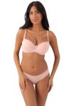 Kadın Somon Jakar  Sütyen Takım Push Up - NIC_100_11