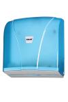 Şeffaf - Mavi Z Katlı Kağıt Dispenseri - 3464-1