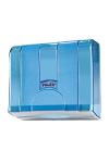 Şeffaf - Mavi Z Katlı Kağıt Dispenseri - 3570-1