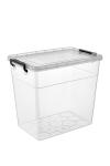 Şeffaf Derin Plastik Saklama Kutusu 19 Litre  - 1148_04