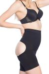 Siyah Emay 2032 Popo Açık Masajlı Boxer Korse