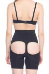 Siyah Emay 2032 Popo Açık Masajlı Boxer Korse