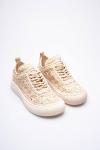 Trendella Kadın Bej Sneaker TR01MY01C