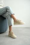 Trendella Kadın Bej Sneaker TR01MY01C