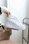 Trendella Kadın Gizli Topuk Spor Beyaz Ayakkabı TR10MS01B