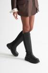 Trendella Kadın Günlük Siyah Çizme TR08MK12A