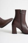Trendella Kadın Kahverengi Topuklu Bot TR08MK02C