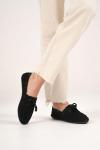 Trendella Kadın Siyah Günlük Süet Ayakkabı TR27MS06A