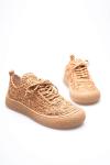 Trendella Kadın Taba Sneaker TR01MY01D