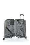 Üçlü Polipropilen Gri Valiz Seti V305GR