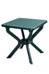 Yeşil  Plastik Kare Bahçe Masası 70x70 cm - GF235GR
